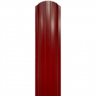 Sipca metalica gard rosu RAL 3011 grosime 0 45 mm 1750 x 101 mm