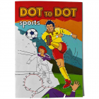 Carte de Colorat Dot to Dot Sports