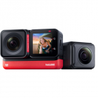 Camera video actiune Insta360 ONE RS Twin Edition Black Red