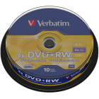 DVD RW 4 7GB 4x Spindle 10 buc