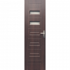 Usa interior cu geam Pamate M104 stejar auriu 200 x 60 x 3 5 cm toc re