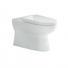 Vas WC incastrat Menuet Turkuaz Bella ceramica evacuare laterala alb
