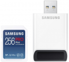 Card memorie Samsung PRO Plus 2021 SDXC UHS I Class 10 256GB Cititor c