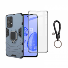 Set protectie 2 in 1 pentru Samsung Galaxy A52s 5G cu husa hybrid anti