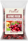 Afine rosii bio indulcite cu suc de mere 100g Pronat