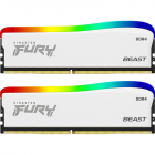 Memorie FURY Beast RGB Special Edition White 32GB 2x16GB DDR4 CL16 Dua