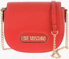 Love Chain Shoulder Strap Faux Leather Bag