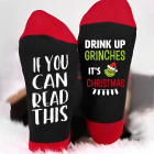 Grinch Socks Sosete Amuzante de Craciun