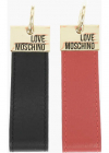 Love Set Of 2 Keychain With Leather Pendant