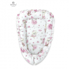 Cosulet bebelus pentru dormit MimiNu Baby Cocoon bumbac 75x55 cm Desig