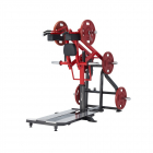 Standing Squat Machine Steelflex Plateload Line PLSS Black Red