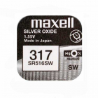Baterie ceas Maxell SR516SW V317 SR62 1 55V oxid de argint 10buc cutie