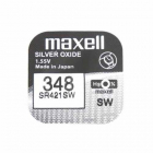 Baterie ceas Maxell SR421SW V348 1 55V oxid de argint 10buc cutie