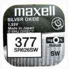 Baterie ceas Maxell SR626SW V377 SR66 1 55V oxid de argint 10buc cutie