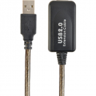 Cablu periferice Gembird USB 2 0 Male USB 2 0 Female 10m negru