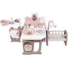 Centru de Ingrijire pentru Papusi Smoby Baby Nurse Doll s Play Center 