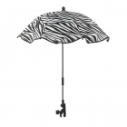 Umbrela pentru carucior imprimeu zebra 65 5cm
