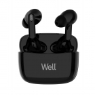 Casti Bluetooth TWS in ear Well Boost negru