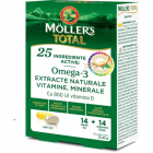 Omega 3 cu vitamina D3 Moller s Total 14 capsule 14 comprimate filmate