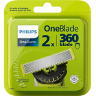 Rezerva OneBlade QP420 50 kit 2 lame compatibil OneBlade si OneBladePr