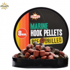 Pre Drilled Marine Halibut Hook Pellets 8Mm Cutie