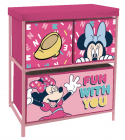 Organizator pentru jucarii cu structura metalica Minnie Mouse