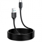 Cablu de date S UC027A9 USB USB Type C 3A 2m Negru