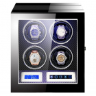 Cutie pentru intors ceasuri automatice iUni Luxury Watch Winder 4 Carb