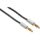 Cablu audio Hama AluLine Jack 3 5 mm 2 m