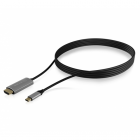 Cablu Raidsonic IcyBox USB C 3 1 Male HDMI Male 1 8m Negru