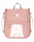 Geanta scutece si patut Kikkaboo 2 in 1 Bear Pink