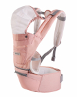 Marsupiu multifunctional KikkaBoo 3 in 1 Chloe Pink