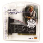 LOGILINK Adapter PCI E 16x to 2 x SERIAL DB 9 PC0016