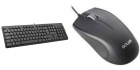 Kit tastatura mouse Delux interfata USB Negru