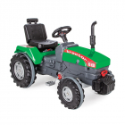 Tractor cu pedale pentru copii Operated Green