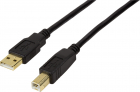 Cablu periferice Logilink USB 2 0 Male tip A USB 2 0 Male tip B 10m Ac