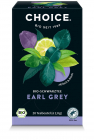 Ceai negru bio Earl Grey 20 pliculete a 2 0g 40 0g Choice R