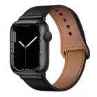 Accesoriu smartwatch Leatherfit compatibila cu Apple Watch 4 5 6 7 8 S