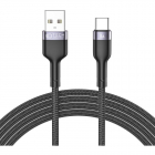 Cablu de date UltraBoost USB USB Type C 3A 2m Negru