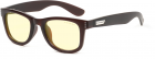 Ochelari protectie Monitor Gunnar Axial Espresso Amber