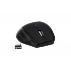 Mouse WIRELESS SPACER 2 4GHz 6D cauciucat scroll metalic black SPMO 29