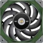 Ventilator radiator Thermaltake ToughFan 120mm Verde