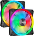 Ventilator radiator Corsair iCUE QL140 RGB 140mm Twin Pack