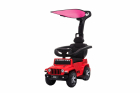 Masinuta electrica cu maner parental si roti EVA Jeep Wrangler Red