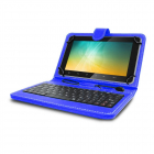 Husa tableta model X cu tastatura MRG L 404 MicroUSB 10 inch Albastru 