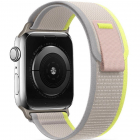 Accesoriu smartwatch Nylon compatibila cu Apple Watch 4 5 6 7 8 SE Ult
