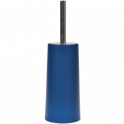 Perie WC MSV Slim polipropilena metal inoxidabil albastru 10 x 22 cm