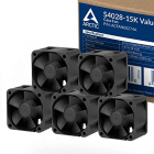 Ventilator radiator ARCTIC AC S4028 15K 40mm Black 5pack