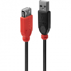 Cablu periferice LINDY USB 2 0 tip A Male USB 2 0 tip A Female 5m negr