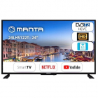 Televizor LED Smart TV MANTA 24LHS122T 60 cm 1366x768 Wi Fi Negru